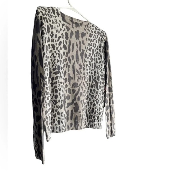 ATM ANTHONY THOMAS MELILLO Women's Animal-print Cashmere Blend Size M - Picture 9 of 15